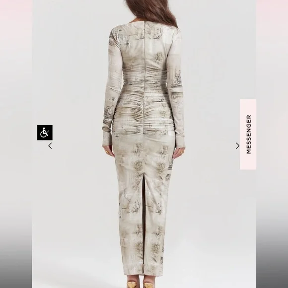 House of CB Lanetta Georgette Dress - Picture 7 of 8